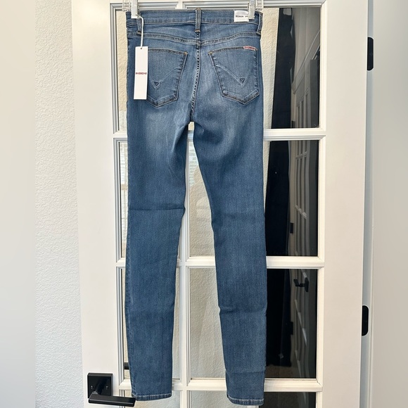 HUDSON Jeans Nico Midrise Super Skinny in Lagoon Women Size 26 $195 MSRP NWT - Picture 3 of 13